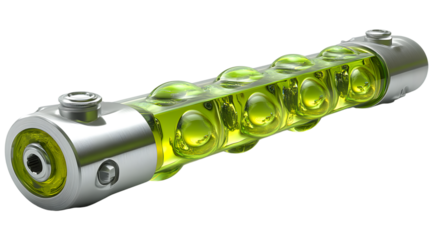 HighTech Mechanical Component with Green Fluid Chambers for Industrial Applications