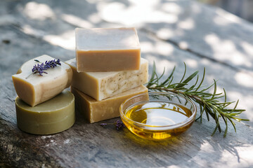 natural homemade soap bars 