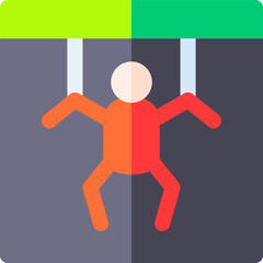 puppet illustration on a white background     