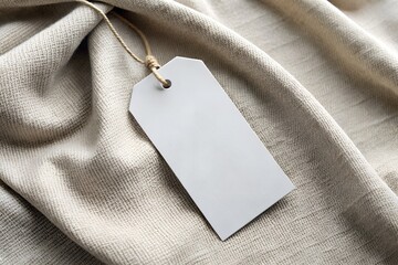 Fabric Label Tag Mockup