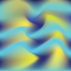 beige yellow blue summer sea retro color gradiant illustration