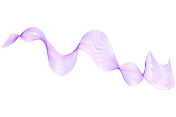 Abstract backdrop with purple wave