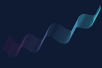 Creative line blend background pattern