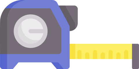 tape measure illustration on a white background    