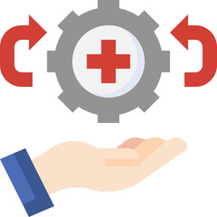 technical Support illustration on a white backgro