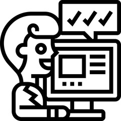 testing illustration on a white background     