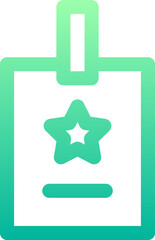 vip pass illustration on a white background     