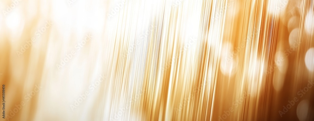 Aufkleber abstract background featuring vertical lines of light brown and white with blurred bokeh effect and 