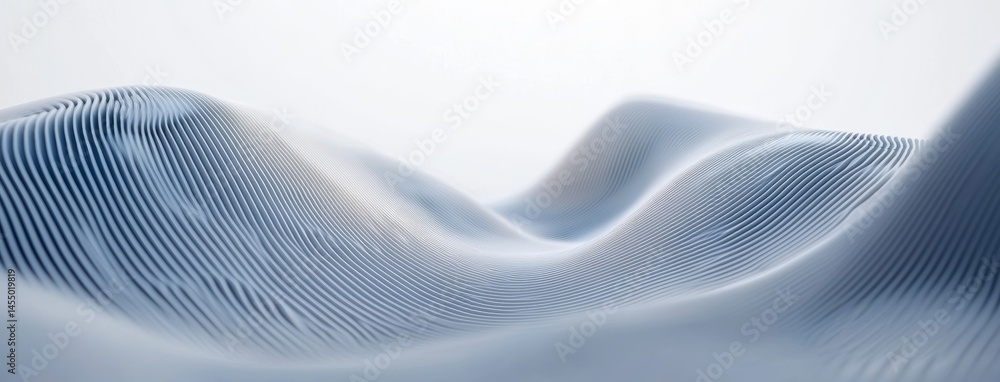 Aufkleber elegant minimalistic presentation background with wavy lines and soft edges on white