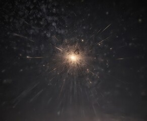 Dazzling star cluster dominates a dark, velvety sky ,  space,  constellations