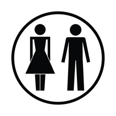 FEMALE AND MALE RESTROOM