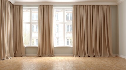 empty room with window