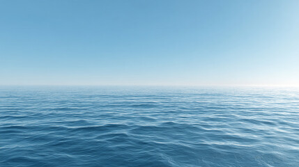 Fototapeta premium Ocean view blue sky seascape calm sea water horizon nature background wallpaper image