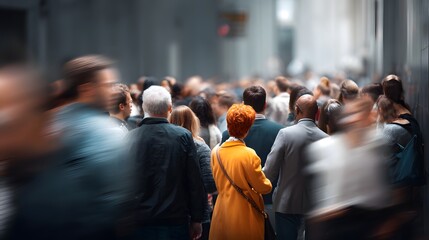 Urban Crowd in Motion