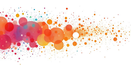 abstract colorful splashes background
