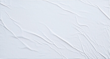 Cartellone pubblicitario bianco