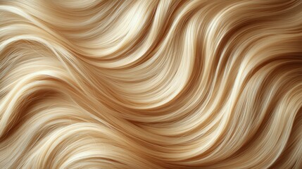 Blonde waves Flowing, golden, beautiful hair texture