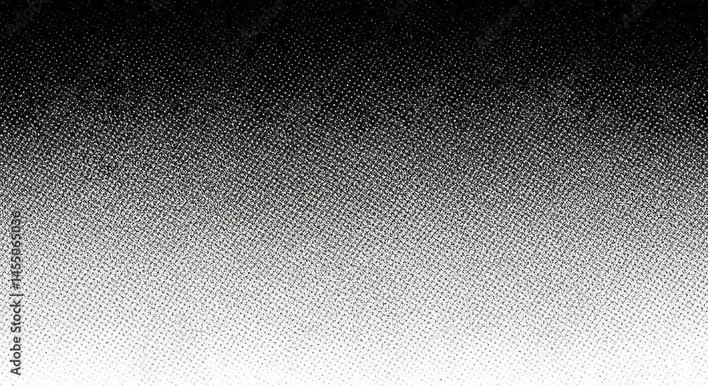Aufkleber gradient texture fading from dark black to light white with a speckled grainy pattern throughout ima