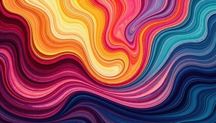 Fototapeta premium Swirling organic forms, flowing lines creating an abstract pattern , pastel, motion, ripple