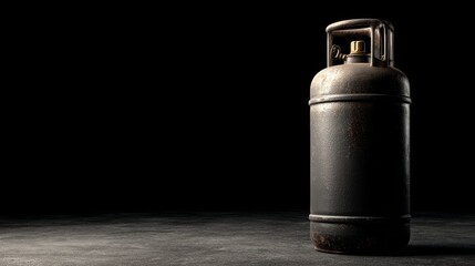 Obraz premium Gas cylinder. Gas concept