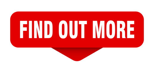 find out more sticker. find out more sign on transparent background
