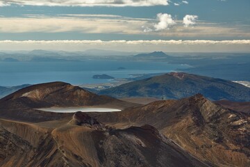 Tongariror National Park amazing landscape scenery