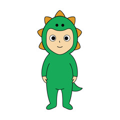 cartoon green man