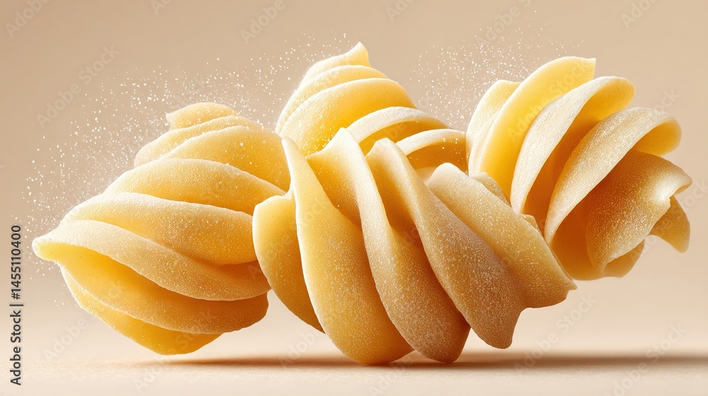 Poster a macro shot of several bananas on a table, adorned with a light dusting of sugar
