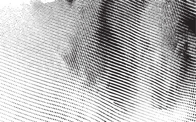 A dynamic black and white of intersecting lines creates a sense of movement.