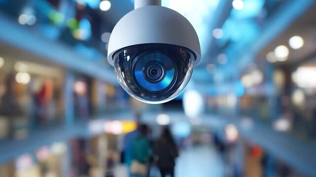 Security camera monitoring crowded space public safety technology solution