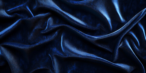 Navy Blue Velvet Texture Background Image