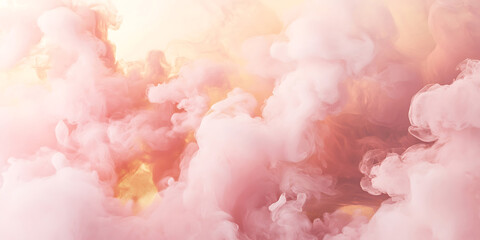 Pink Cloud Background: Soft Pastel Sky Texture