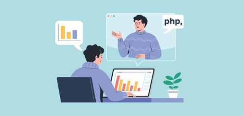 Concept of Teamwork and Cooperation in Business Among Diverse Professionals in a Modern Corporate Setting
