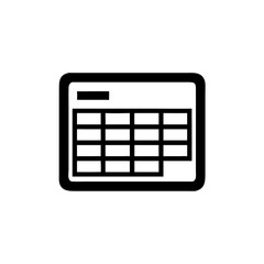 Excel spreadsheet icon representing data organization  