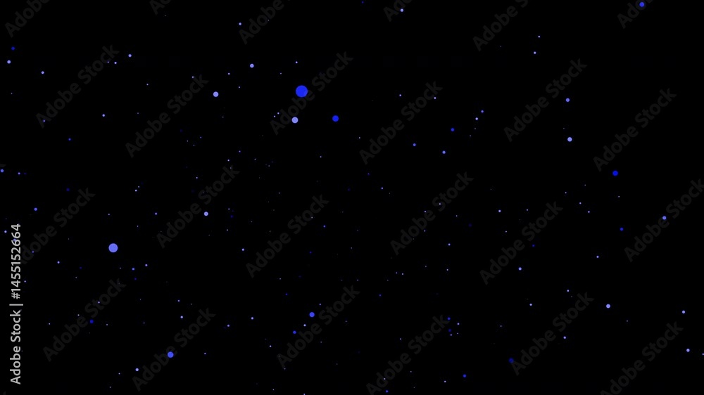 Poster blue dots form a mesmerizing pattern against a black backdrop. ideal for modern design elements, bac
