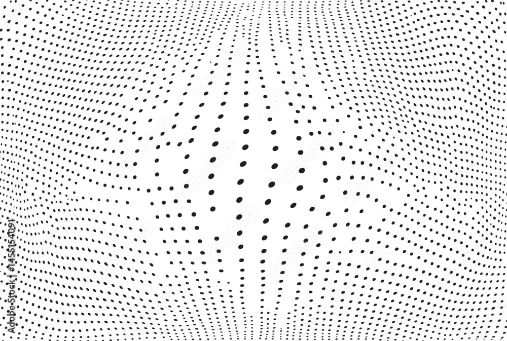 Aufkleber a seamless expanse of dense circular dots creates a dynamic and textured background.