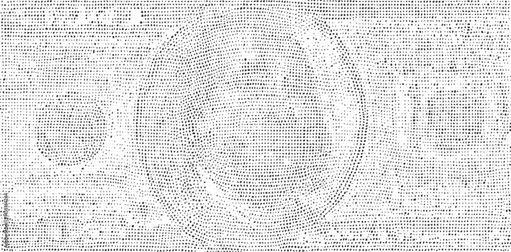 Poster a circular of interconnected dots creates a visually arresting .