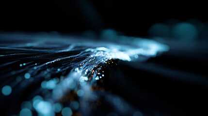 An agentic ai concept with burn code flows and digital word systems at work.