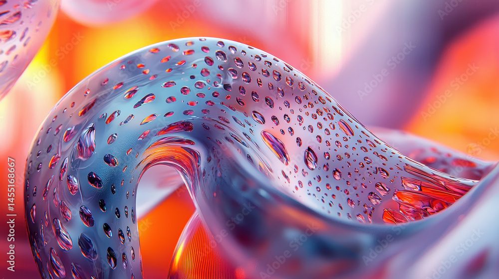 Poster a vibrant 3d background showcases realistic patterns and textures with a 4k resolution, viewed from 