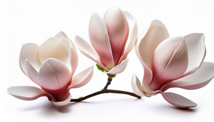 imitation magnolia isolated on white