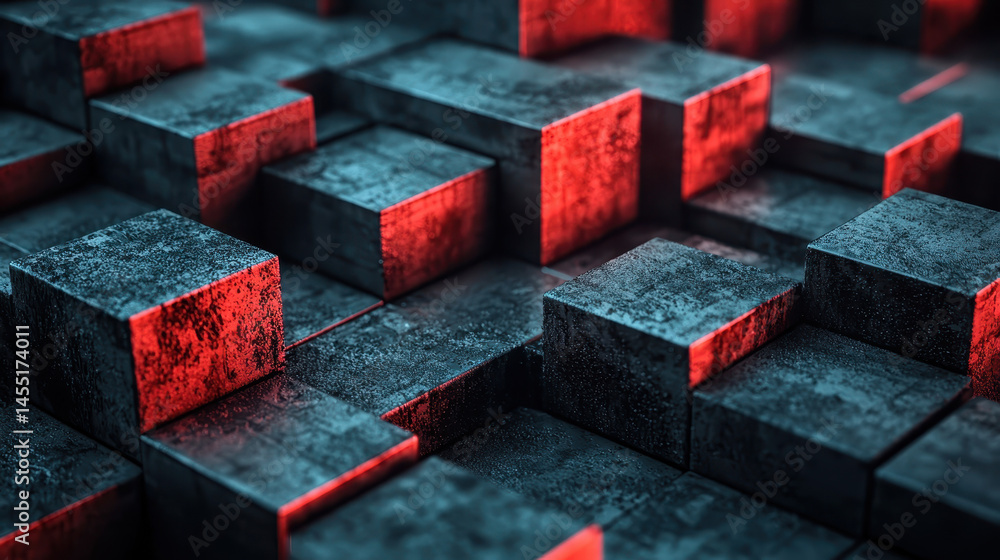 Poster this 3d background showcases innovative visual expressions with realistic textures and dramatic ligh