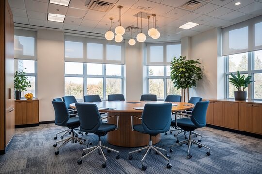 Functional Team Meeting Space: An Effective Area for Collaboration and Discussion