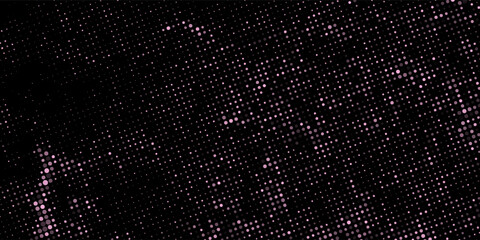 seamless black and PINK polka dots pattern very editable color