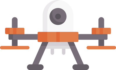 drone illustration on a white background    