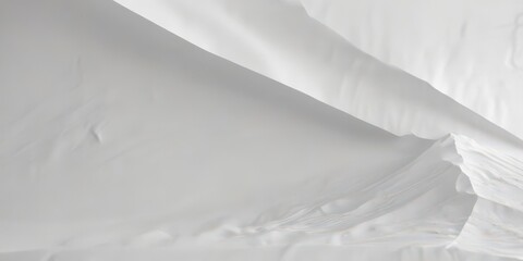 Fototapeta premium Subtle creases texture white poster background, paper texture, space