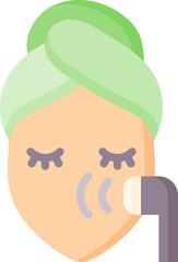 lifting illustration on a white background     