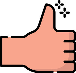 like illustration on a white background     