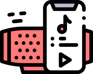 listen illustration on a white background     