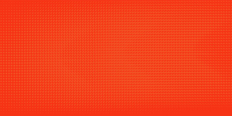 Obraz premium Dots halftone orange color pattern gradient texture with technology digital background. Dots pop art comics with summer background modern halftone