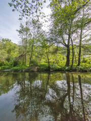 Iskar river near Pancharevo lake, Bulgaria